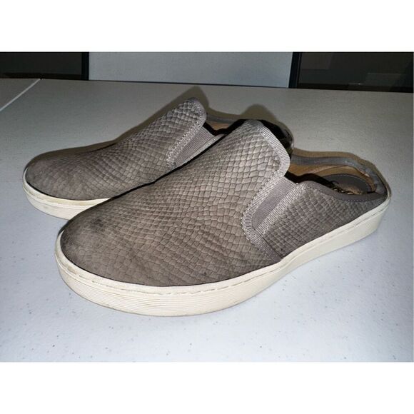 Sofft Shoes - Sofft Somers Slip On Sneaker Mule Women's 10M Snake Print Leather Comfort Shoe
